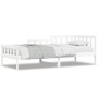 Sofá cama madera maciza de pino blanco 80x200 cm de vidaXL, Camas y somieres - Ref: Foro24-840368, Precio: 105,35 €, Descuent...