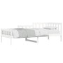 Sofá cama madera maciza de pino blanco 80x200 cm de vidaXL, Camas y somieres - Ref: Foro24-840368, Precio: 105,35 €, Descuent...