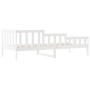 Sofá cama madera maciza de pino blanco 80x200 cm de vidaXL, Camas y somieres - Ref: Foro24-840368, Precio: 105,35 €, Descuent...