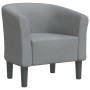 Sillón de tela gris claro de vidaXL, Sillones - Ref: Foro24-356429, Precio: 148,81 €, Descuento: %