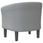Sillón de tela gris claro de vidaXL, Sillones - Ref: Foro24-356429, Precio: 148,81 €, Descuento: %