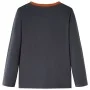 Camiseta infantil de manga larga gris antracita 104 de vidaXL, Camisetas para niños - Ref: Foro24-13465, Precio: 7,93 €, Desc...