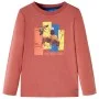 Children's long-sleeved T-shirt in henna color 140 by vidaXL, Kids T-shirts - Ref: Foro24-12998, Price: 8,30 €, Discount: %