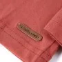 Children's long-sleeved T-shirt in henna color 140 by vidaXL, Kids T-shirts - Ref: Foro24-12998, Price: 8,30 €, Discount: %