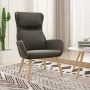 Sillón de relax de terciopelo gris oscuro de vidaXL, Sillones - Ref: Foro24-341352, Precio: 119,67 €, Descuento: %