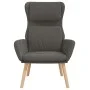 Sillón de relax de terciopelo gris oscuro de vidaXL, Sillones - Ref: Foro24-341352, Precio: 119,67 €, Descuento: %