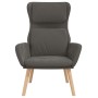 Sillón de relax de terciopelo gris oscuro de vidaXL, Sillones - Ref: Foro24-341352, Precio: 121,90 €, Descuento: %