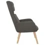 Sillón de relax de terciopelo gris oscuro de vidaXL, Sillones - Ref: Foro24-341352, Precio: 119,67 €, Descuento: %