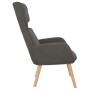 Sillón de relax de terciopelo gris oscuro de vidaXL, Sillones - Ref: Foro24-341352, Precio: 121,90 €, Descuento: %
