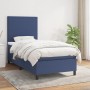 Cama box spring con colchón tela azul 90x190 cm de vidaXL, Camas y somieres - Ref: Foro24-3141583, Precio: 337,53 €, Descuent...