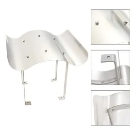 Sombrerete de chimenea de acero inoxidable plateado de vidaXL, Accesorios para hornos de leña y chimeneas - Ref: Foro24-14298...