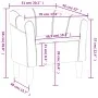 Sillón de terciopelo rosa de vidaXL, Sillones - Ref: Foro24-356446, Precio: 173,39 €, Descuento: %