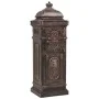 Bronze stainless vintage style aluminum column mailbox by vidaXL, mailboxes - Ref: Foro24-43892, Price: 319,28 €, Discount: %