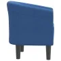 Sillón de tela azul de vidaXL, Sillones - Ref: Foro24-356431, Precio: 175,78 €, Descuento: %