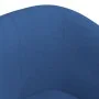 Sillón de tela azul de vidaXL, Sillones - Ref: Foro24-356431, Precio: 175,78 €, Descuento: %
