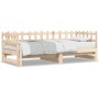 Sofá cama extraíble madera maciza de pino 2x(80x200) cm de vidaXL, Camas y somieres - Ref: Foro24-840385, Precio: 138,73 €, D...