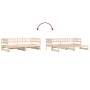Sofá cama extraíble madera maciza de pino 2x(80x200) cm de vidaXL, Camas y somieres - Ref: Foro24-840385, Precio: 138,73 €, D...