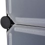 Zapatero apilable con 10 compartimentos negro de vidaXL, Zapateros y organizadores de calzado - Ref: Foro24-244920, Precio: 5...
