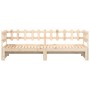 Sofá cama extraíble madera maciza de pino 2x(90x190) cm de vidaXL, Camas y somieres - Ref: Foro24-840391, Precio: 141,24 €, D...