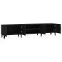 Mueble de TV madera contrachapada negro 180x31,5x40 cm de vidaXL, Muebles TV - Ref: Foro24-816265, Precio: 136,22 €, Descuent...
