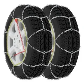 Cadenas de nieve para SUV 4x4 2 unidades 16 mm tamaño 460 de vidaXL, Accesorios para neumáticos de vehículos motorizados - Re...