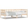 Sofá cama de madera maciza de pino 80x200 cm de vidaXL, Camas y somieres - Ref: Foro24-840376, Precio: 89,26 €, Descuento: %