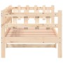 Sofá cama de madera maciza de pino 80x200 cm de vidaXL, Camas y somieres - Ref: Foro24-840376, Precio: 89,26 €, Descuento: %