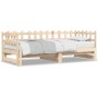 Sofá cama extraíble madera maciza de pino 2x(90x200) cm de vidaXL, Camas y somieres - Ref: Foro24-840388, Precio: 123,30 €, D...