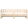 Sofá cama extraíble madera maciza de pino 2x(90x200) cm de vidaXL, Camas y somieres - Ref: Foro24-840388, Precio: 123,30 €, D...