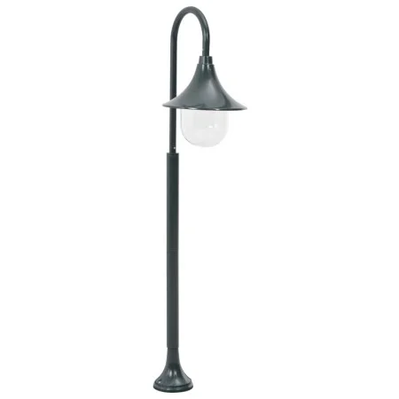 Farola de jardín aluminio verde oscuro E27 120 cm de vidaXL, Iluminación de exterior - Ref: Foro24-44218, Precio: 46,77 €, De...