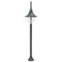 Farola de jardín aluminio verde oscuro E27 120 cm de vidaXL, Iluminación de exterior - Ref: Foro24-44218, Precio: 46,77 €, De...