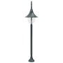 Farola de jardín aluminio verde oscuro E27 120 cm de vidaXL, Iluminación de exterior - Ref: Foro24-44218, Precio: 47,47 €, De...