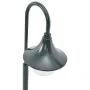 Farola de jardín aluminio verde oscuro E27 120 cm de vidaXL, Iluminación de exterior - Ref: Foro24-44218, Precio: 46,77 €, De...