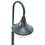 Farola de jardín aluminio verde oscuro E27 120 cm de vidaXL, Iluminación de exterior - Ref: Foro24-44218, Precio: 47,47 €, De...