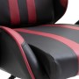 Silla de gaming de cuero sintético color vino tinto en Sillas gaming | Comprar online en Foru.es
