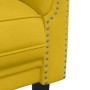 Juego de sofás 2 piezas terciopelo amarillo en Sofás | Comprar online en Foru.es