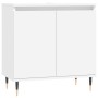Set de muebles de baño 3 piezas madera contrachapada blanco de , Muebles de baño - Ref: Foro24-3187781, Precio: 172,61 €, Des...