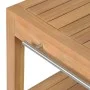 Mueble tocador madera teca maciza con lavabos de piedra de río de vidaXL, Tocadores de baño - Ref: Foro24-246497, Precio: 384...