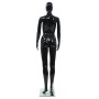 Maniquí de mujer completo base de vidrio negro brillante 175 cm de vidaXL, Maniquís - Ref: Foro24-142929, Precio: 178,25 €, D...