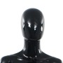 Maniquí de mujer completo base de vidrio negro brillante 175 cm de vidaXL, Maniquís - Ref: Foro24-142929, Precio: 178,25 €, D...