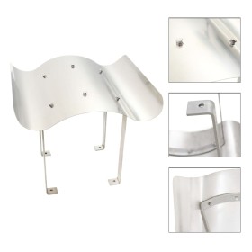 Sombrerete de chimenea de acero inoxidable plateado de vidaXL, Accesorios para hornos de leña y chimeneas - Ref: Foro24-14299...