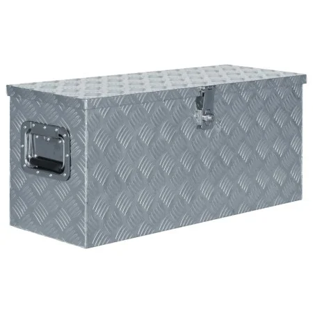 Aluminiumbox 80x30x35 cm silber von vidaXL, Werkzeugkästen - Ref: Foro24-142939, Preis: 178,98 €, Rabatt: %