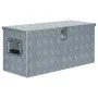 Aluminiumbox 80x30x35 cm silber von vidaXL, Werkzeugkästen - Ref: Foro24-142939, Preis: 178,98 €, Rabatt: %