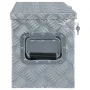 Aluminiumbox 80x30x35 cm silber von vidaXL, Werkzeugkästen - Ref: Foro24-142939, Preis: 178,98 €, Rabatt: %