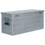 Aluminiumbox 80x30x35 cm silber von vidaXL, Werkzeugkästen - Ref: Foro24-142939, Preis: 178,98 €, Rabatt: %