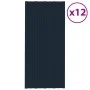 Panel para tejado acero galvanizado antracita 12 uds 100x45 cm de , Techo - Ref: Foro24-317215, Precio: 72,48 €, Descuento: %