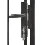 Schwarzes Gartentor aus Stahl 1x1,5 m von vidaXL, Gartentore - Ref: Foro24-143058, Preis: 120,50 €, Rabatt: %