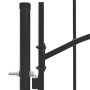 Puerta de jardín de acero negro 1x1,5 m de vidaXL, Puertas de jardín - Ref: Foro24-143058, Precio: 111,91 €, Descuento: %