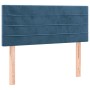 Cabecero con LED de terciopelo azul oscuro 90x5x78/88 cm de , Cabeceros y pies de cama - Ref: Foro24-3121792, Precio: 43,86 €...