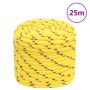 Cuerda de barco polipropileno amarillo 18 mm 25 m de , Sogas y cuerdas metálicas - Ref: Foro24-152629, Precio: 31,52 €, Descu...